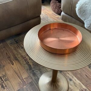 Copper tray